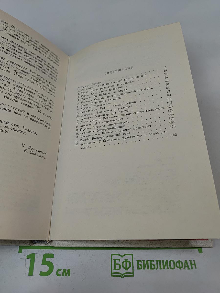 Строки из биографии. Очерки о молодом современнике