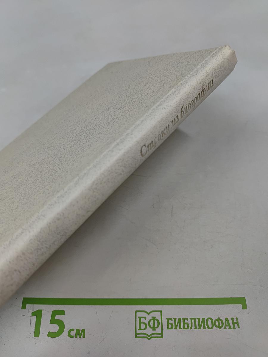 Строки из биографии. Очерки о молодом современнике