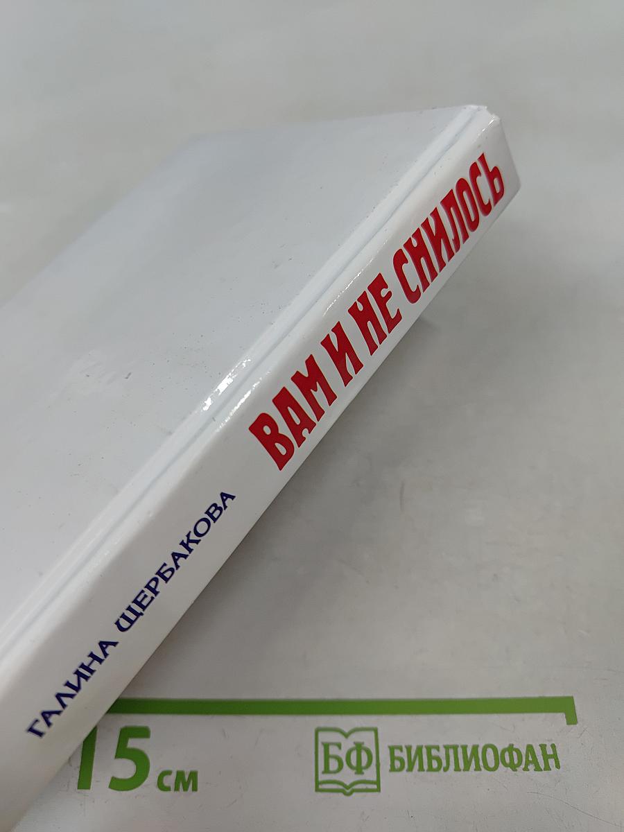 Вам и не снилось. Повести и рассказы