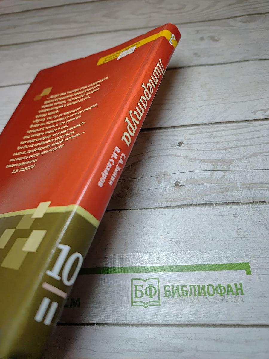 Литература. 10 класс. Часть II. Базовый и углубленный уровни