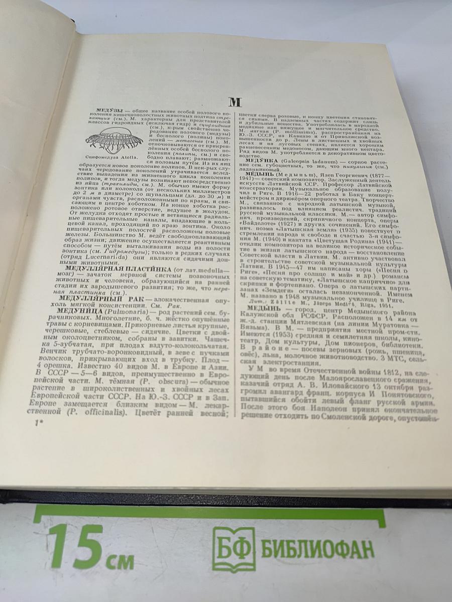 Большая Советская Энциклопедия. Том 27. Медузы – Многоножка