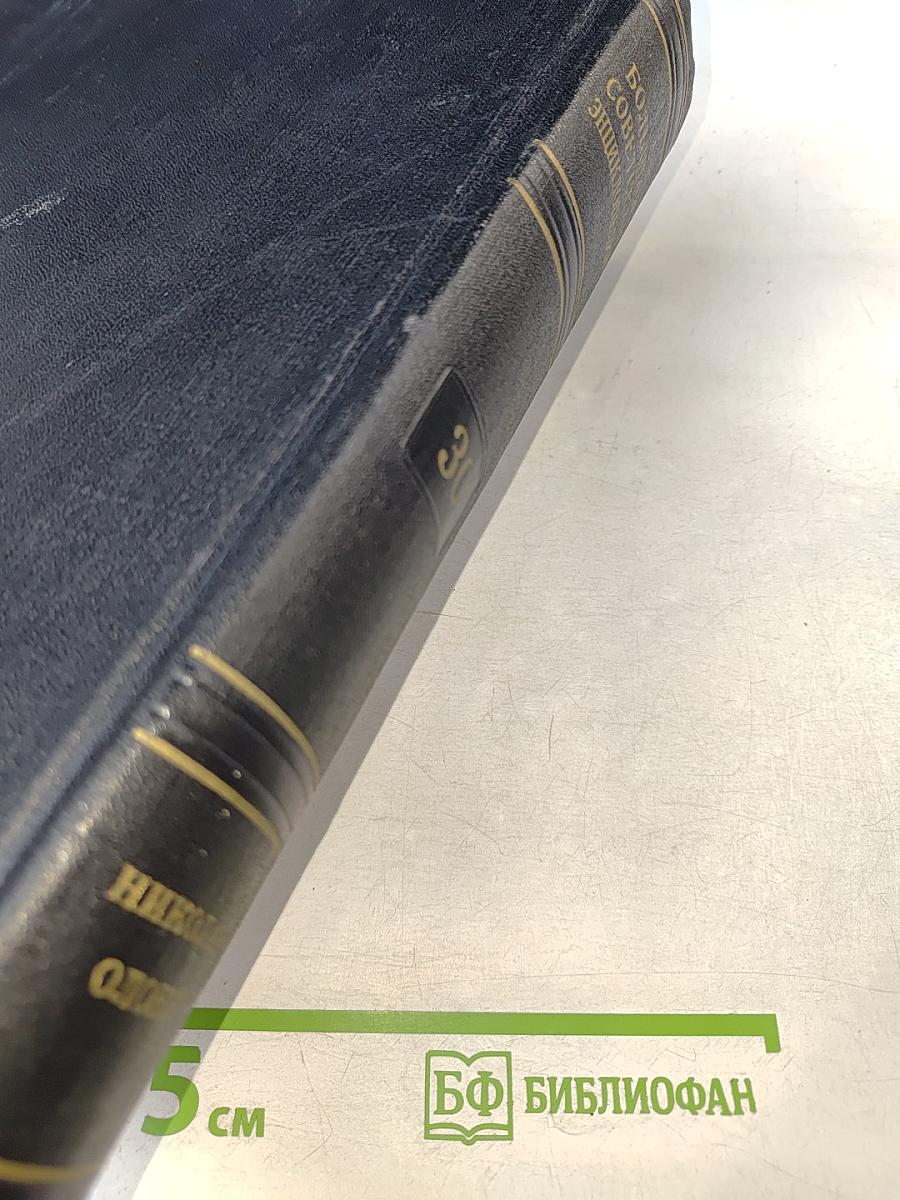 Большая Советская Энциклопедия. Том 30: Николаев — Олонки