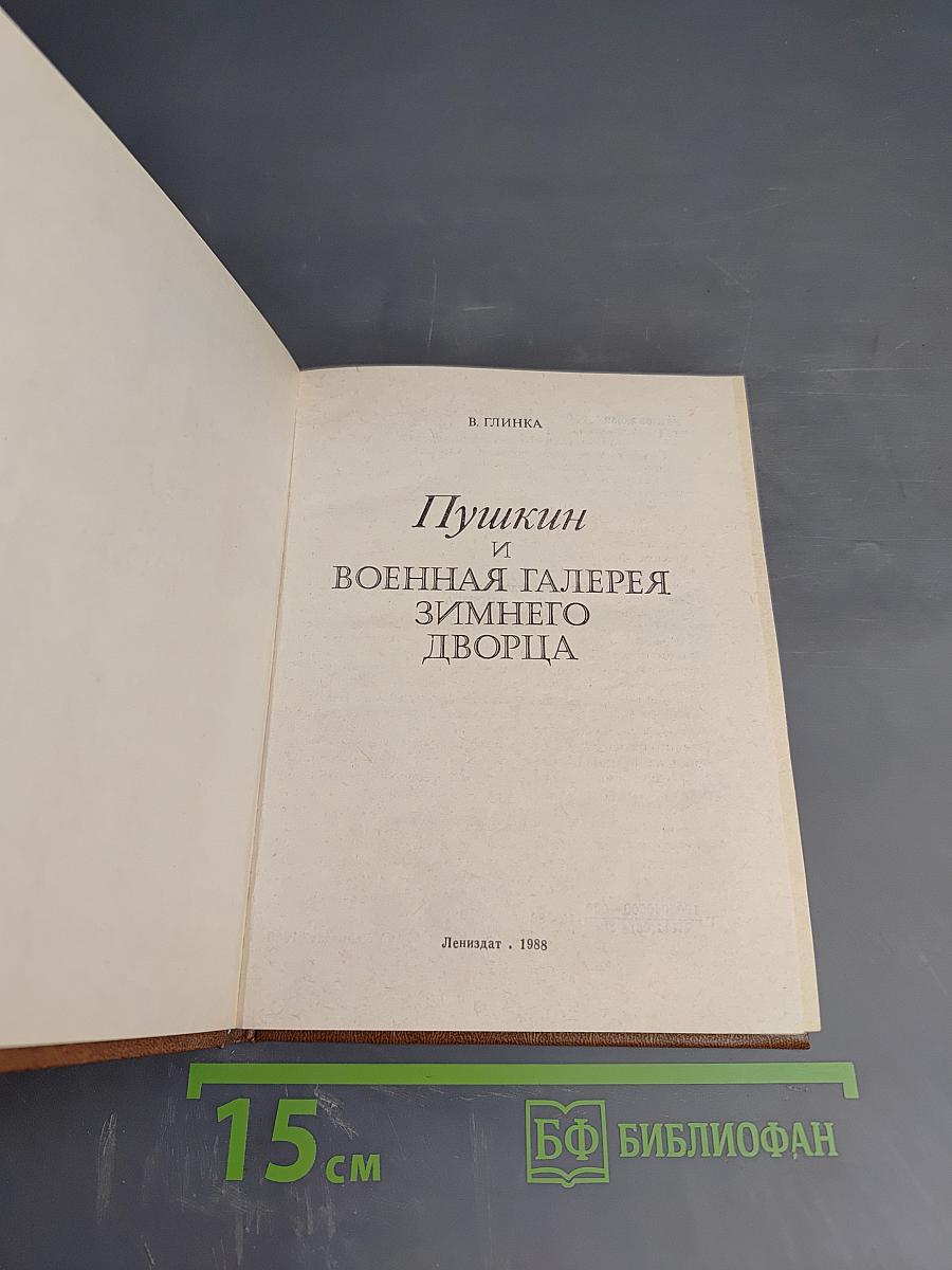 Пушкин и Военная галерея Зимнего дворца