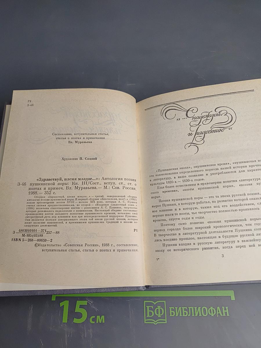 Здравствуй, племя младое... Книга III