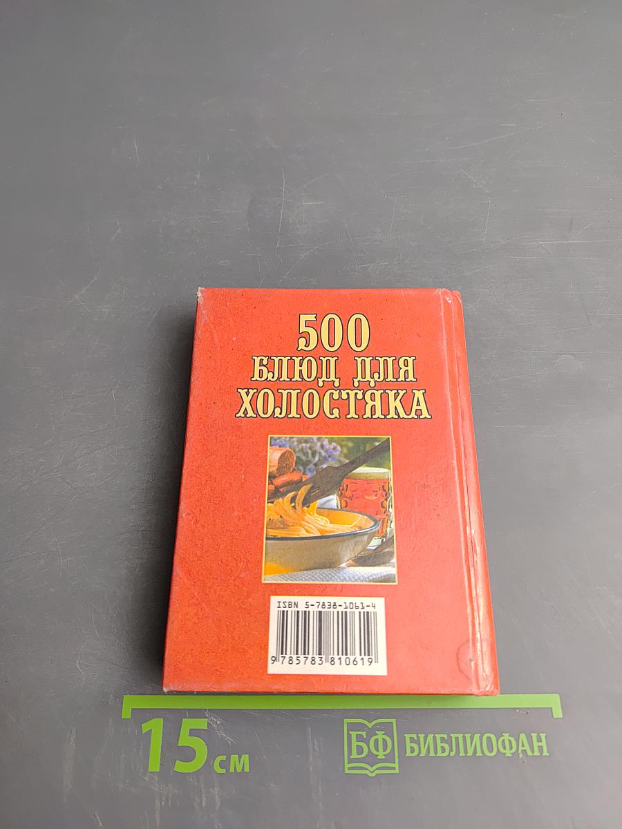 500 блюд для холостяка