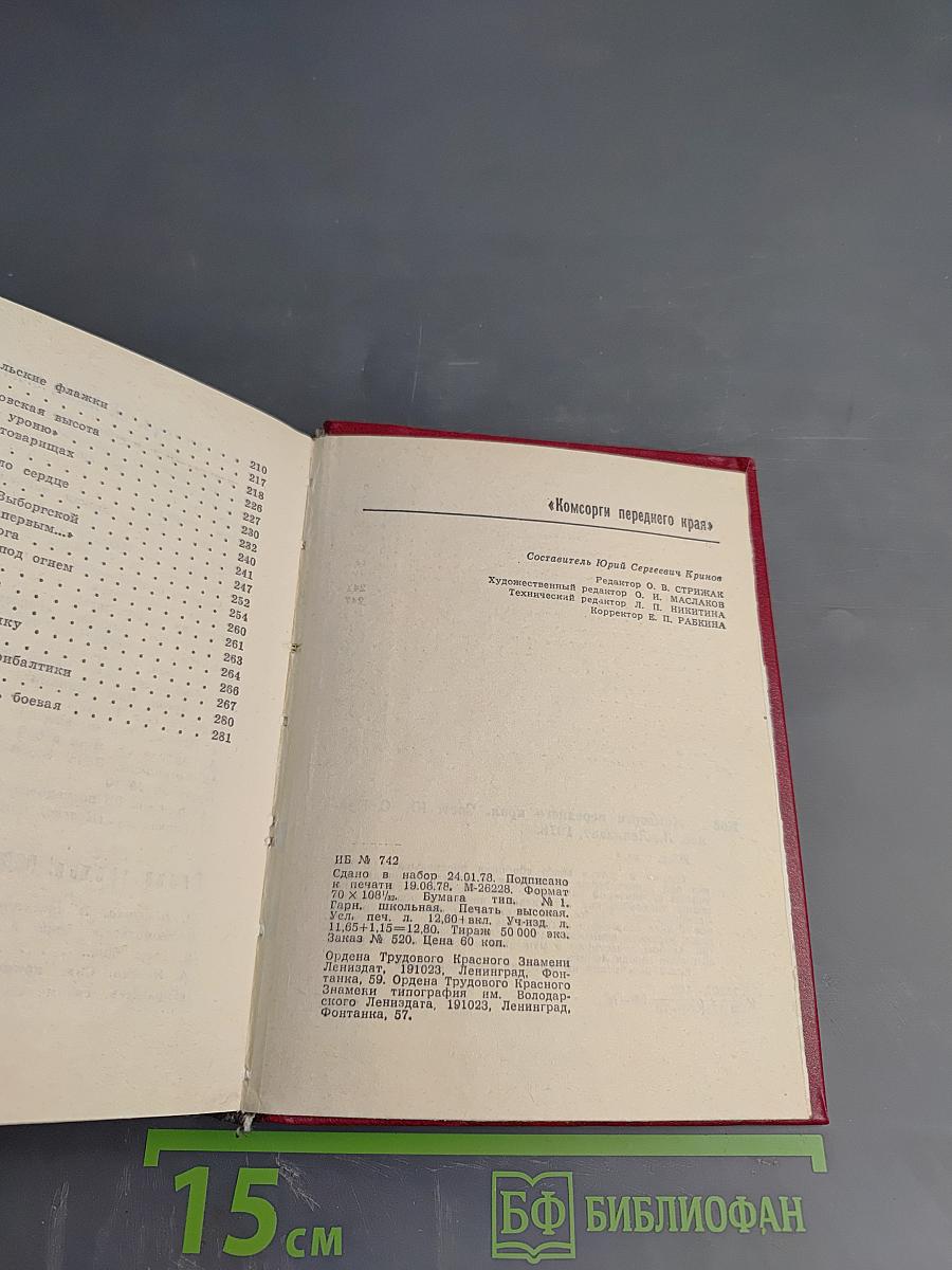 Комсорги переднего края