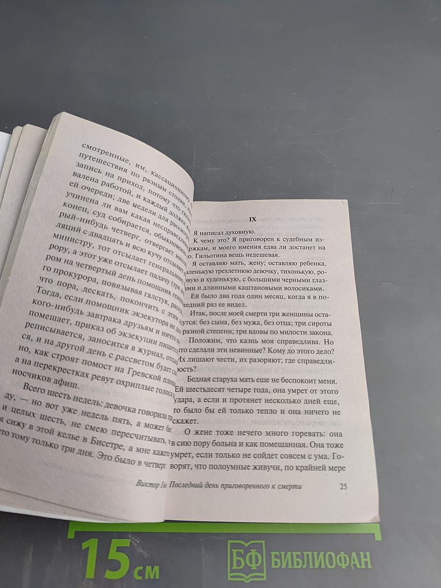 Последний день приговоренного к смерти