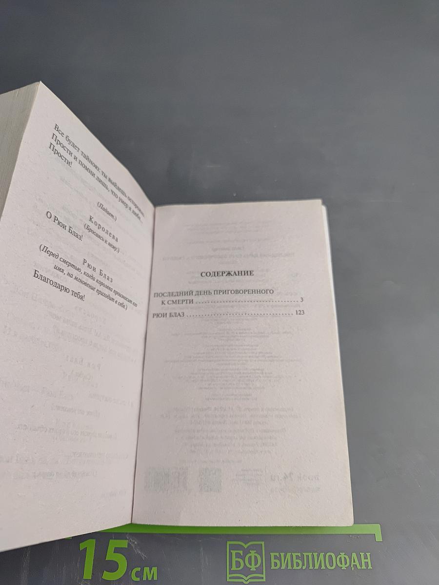 Последний день приговоренного к смерти