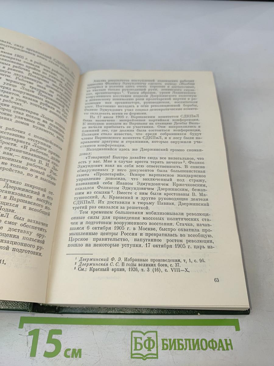 Феликс Эдмундович Дзержинский: Биография