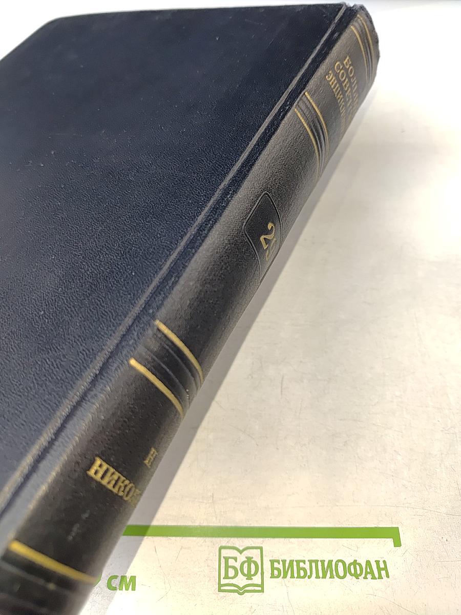 Большая Советская Энциклопедия. Том 29: Николаев