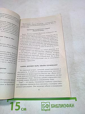 Пишем сочинения на отлично