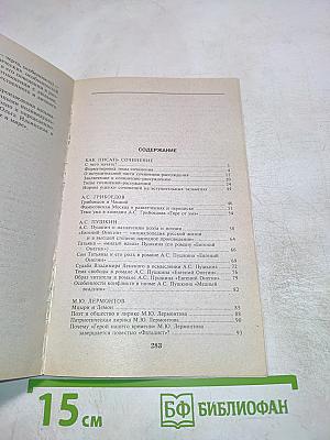 Пишем сочинения на отлично