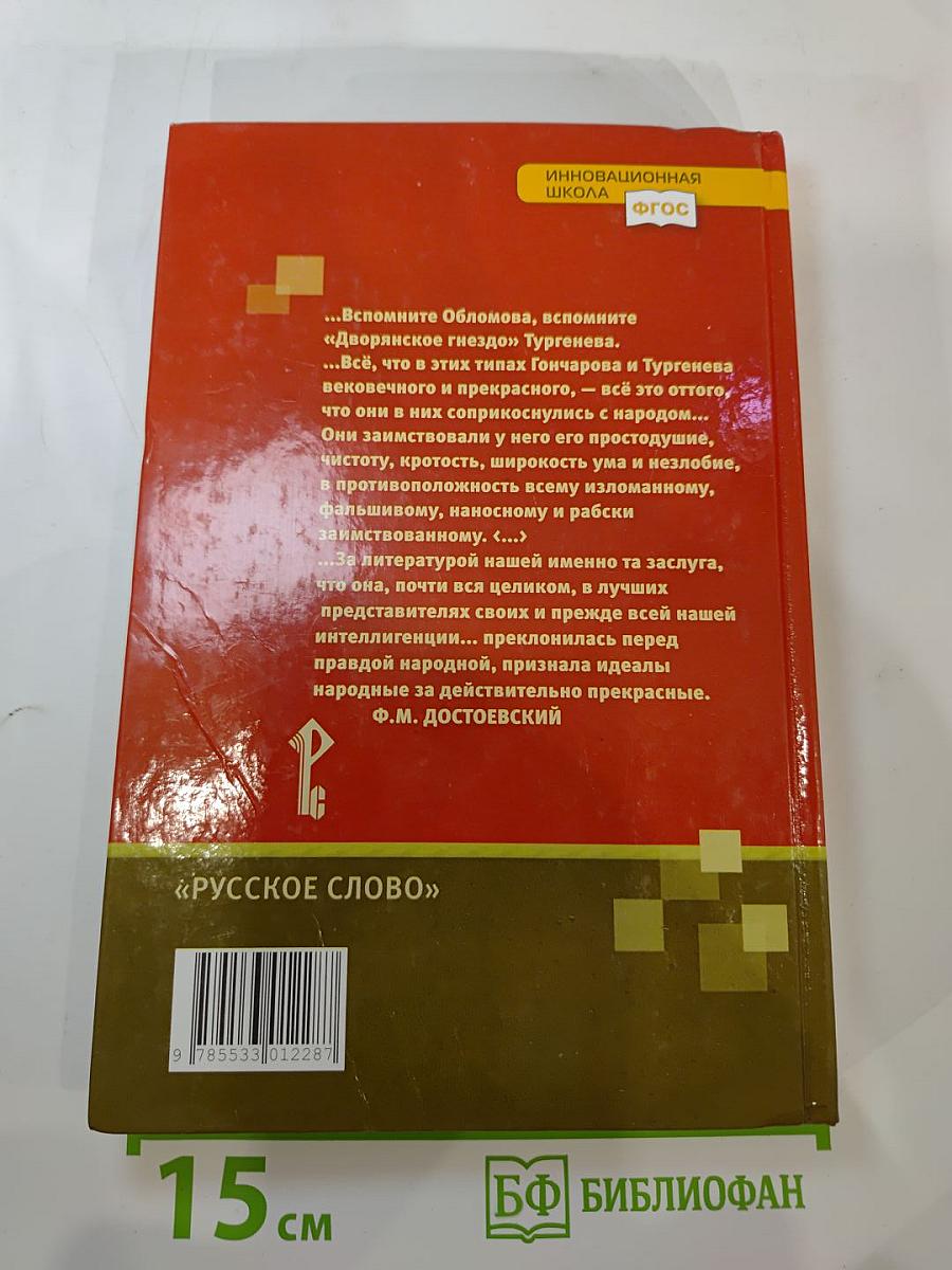 Литература. Учебник для 10 класса, Часть I