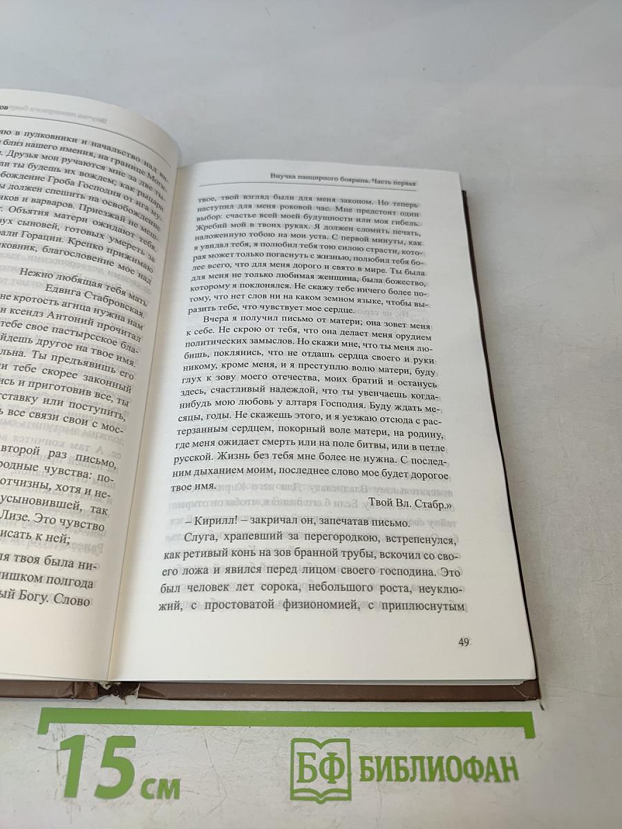 Внучка панцирного боярина