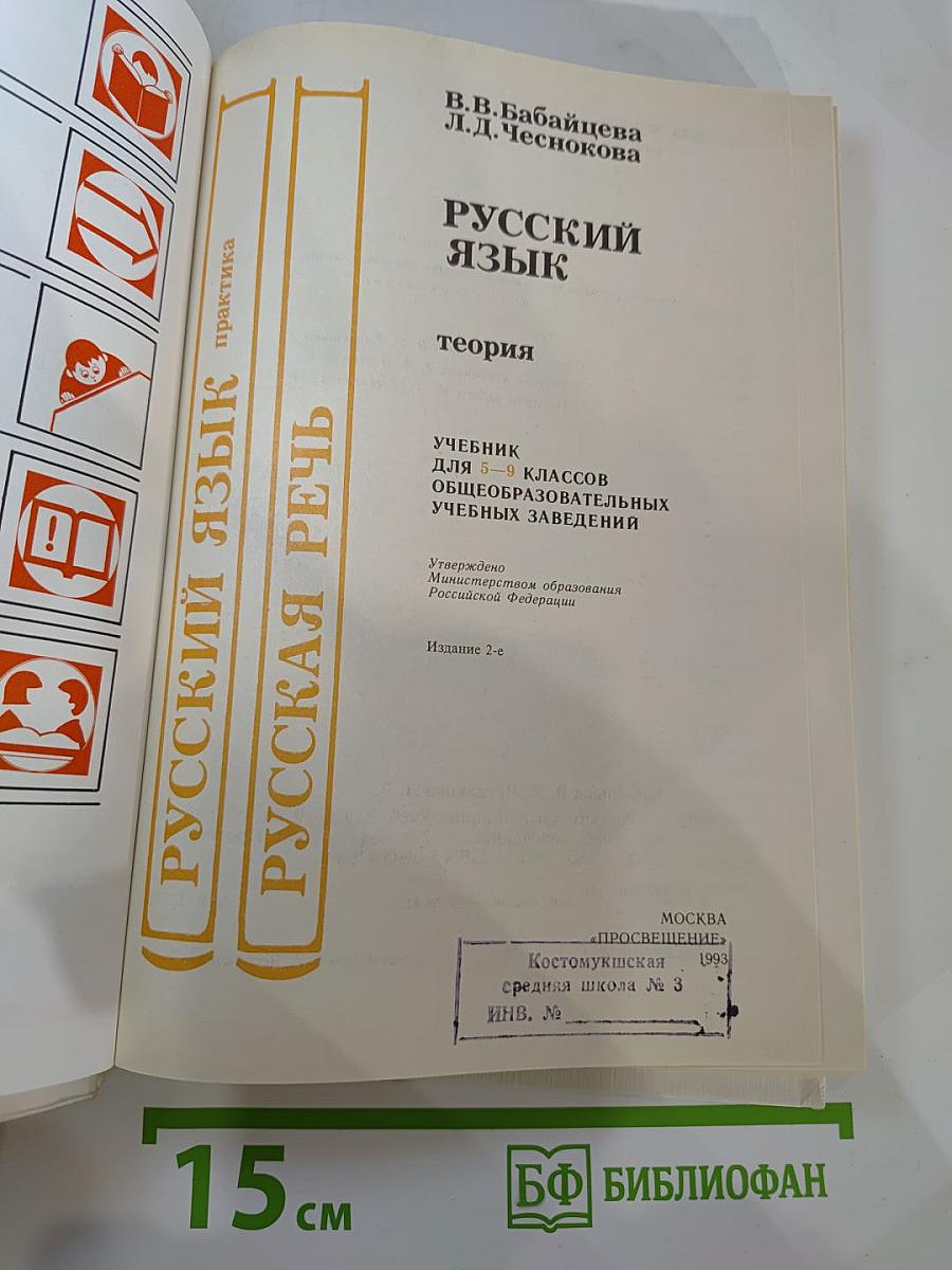 Русский язык. Теория. Для 5-9 классов