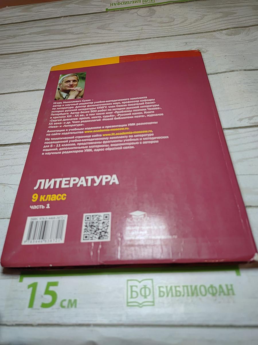 Литература. Учебник для 9 класса. Часть 1