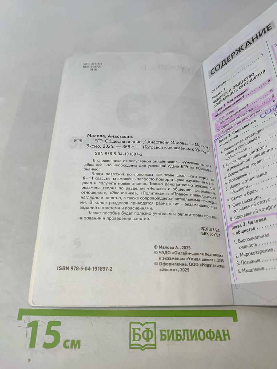 ЕГЭ Обществознание. Интенсивный курс