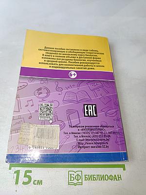 Биология. Весь школьный курс в таблицах