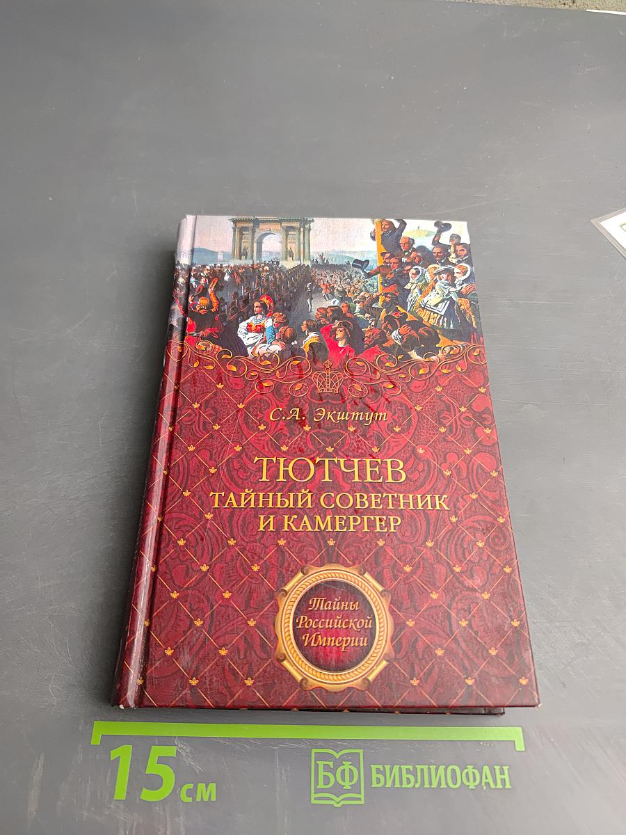Тютчев Тайный советник и камергер