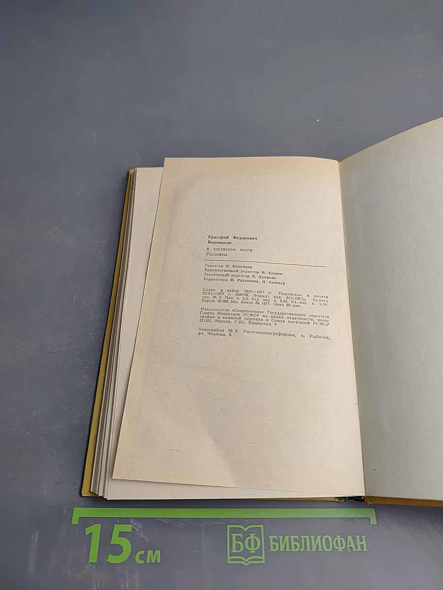 В хвойном море