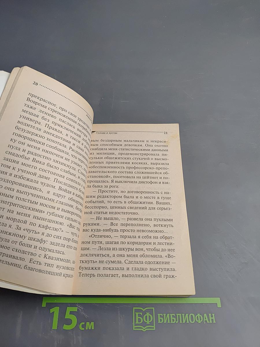 Голова в кустах