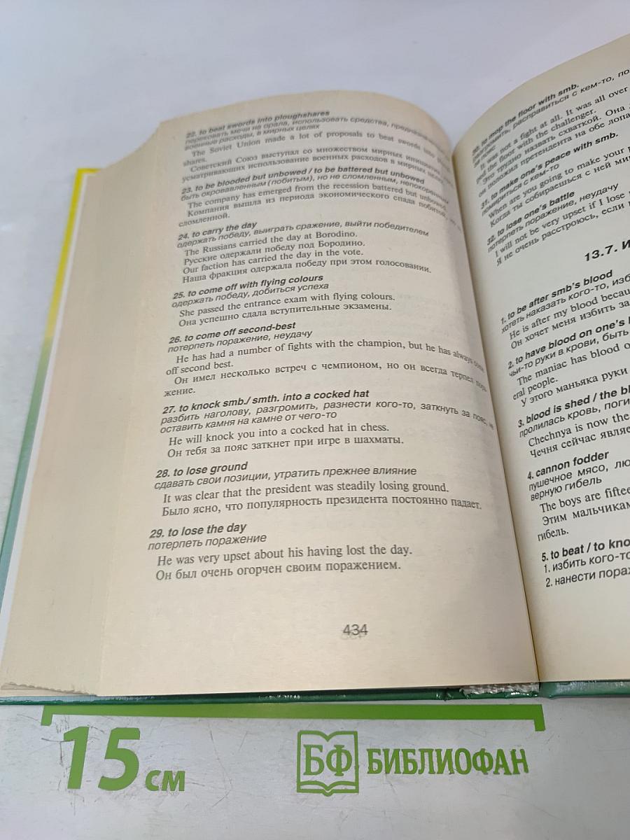 Англо-русский фразеологический словарь с тематической классификацией. Продвинутый английский — через фразеологию