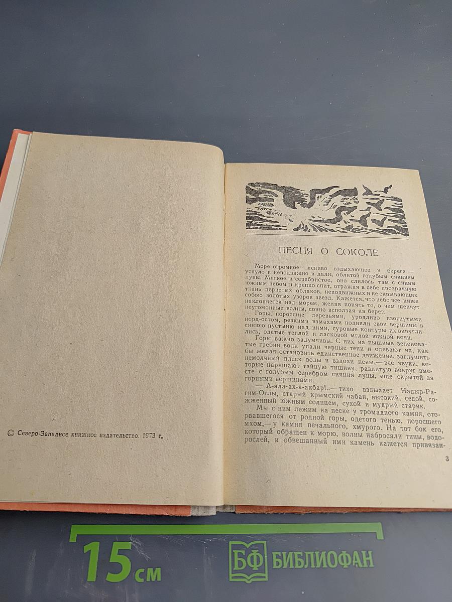 Песня о Соколе. Песня о Буревестнике. Сказки об Италии