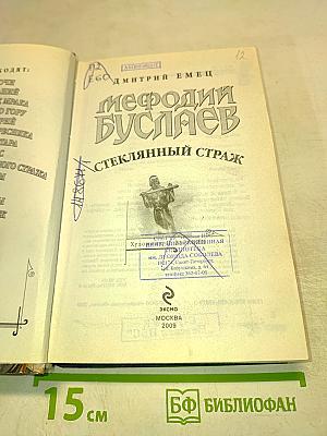 Мефодий Буслаев. Стеклянный страж