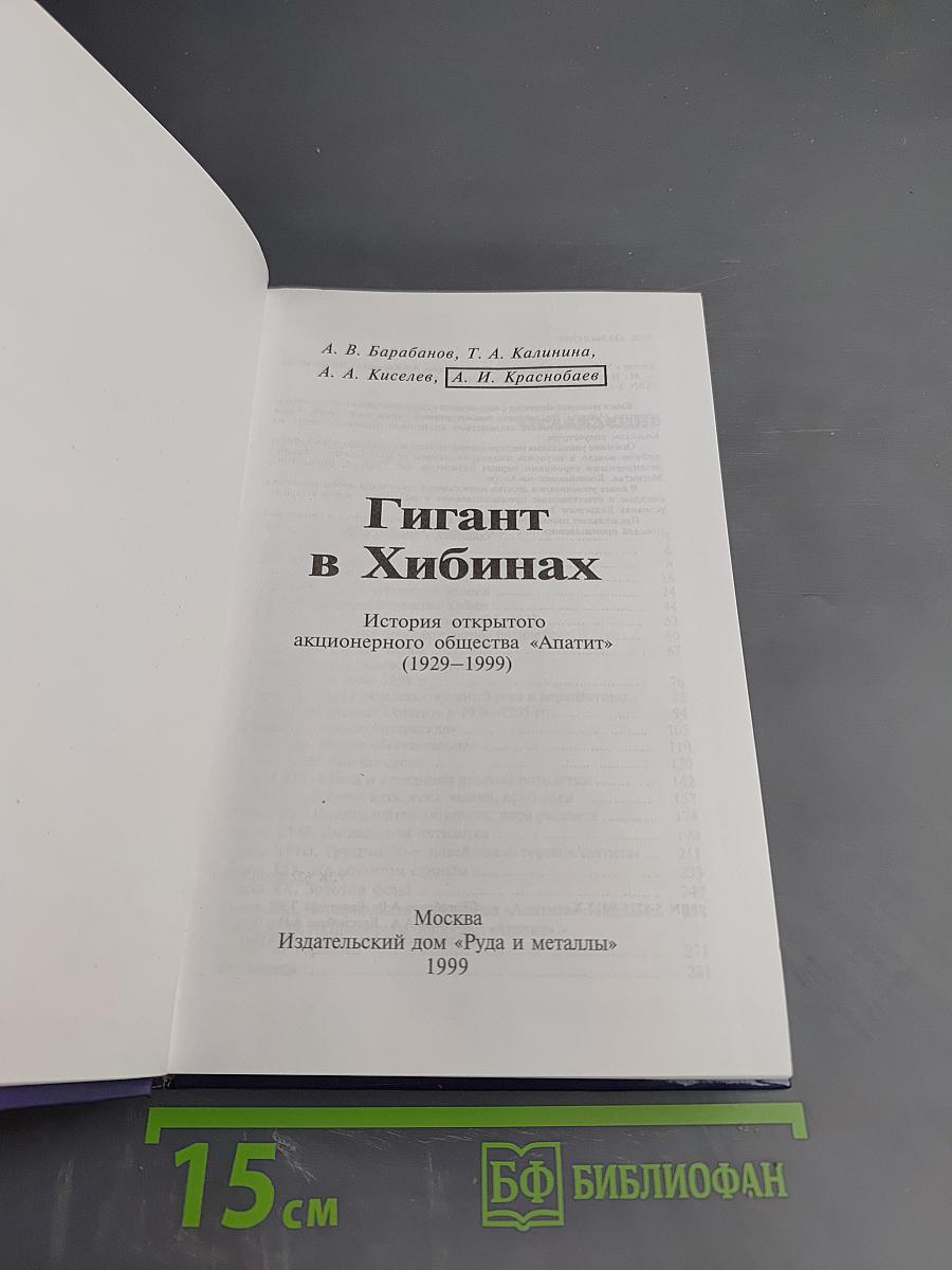 Гигант в Хибинах