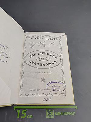 Две гармошки - два Тимошки. Стихи