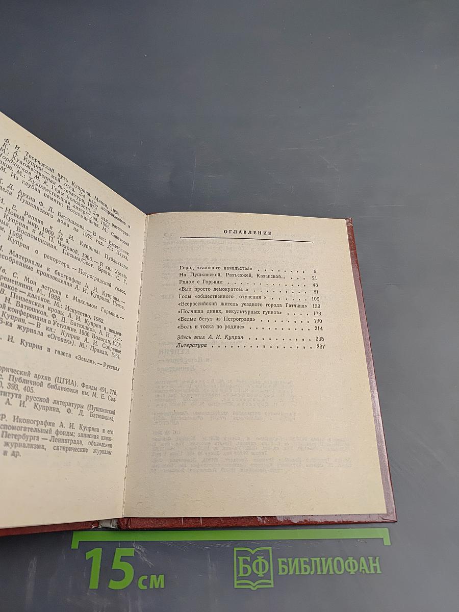 Куприн в Петербурге - Ленинграде