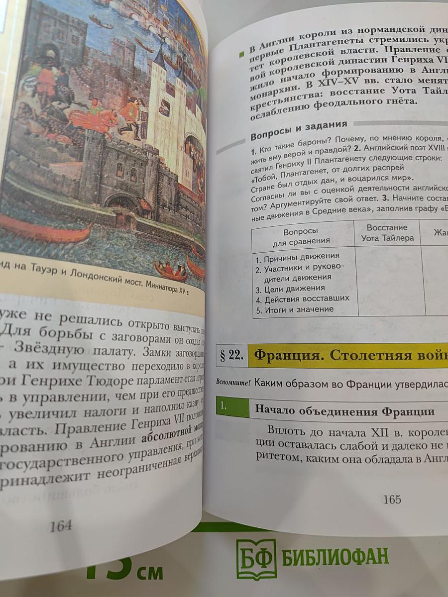 История Средних веков, 6 класс