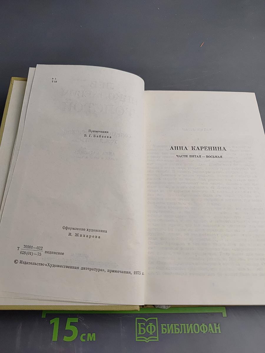 Собрание сочинений. Том девятый. Анна Каренина. Части пятая - восьмая