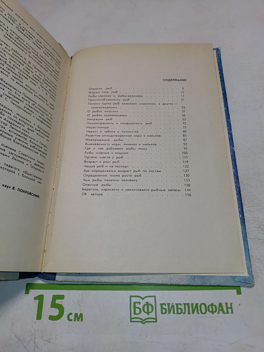 Рассказ о жизни рыб