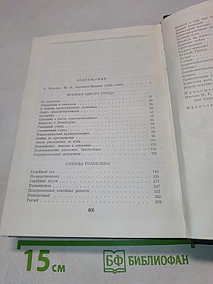 История одного города. Господа Головлевы. Сказки