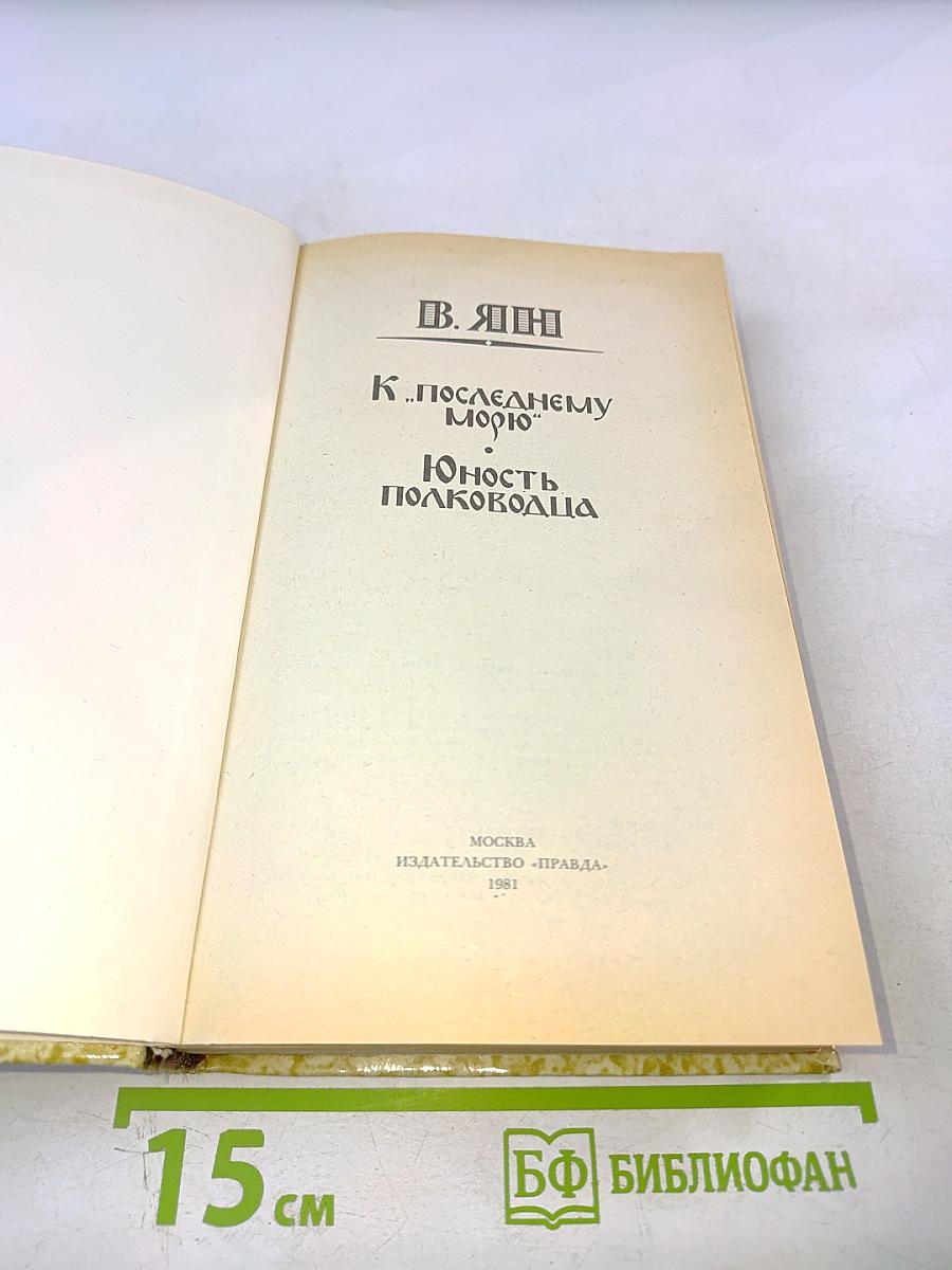 К последнему морю. Юность полководца