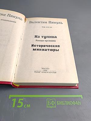 Из тупика. Исторические миниатюры