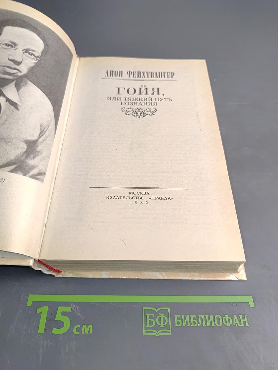 Гойя, или Тяжкий путь познания