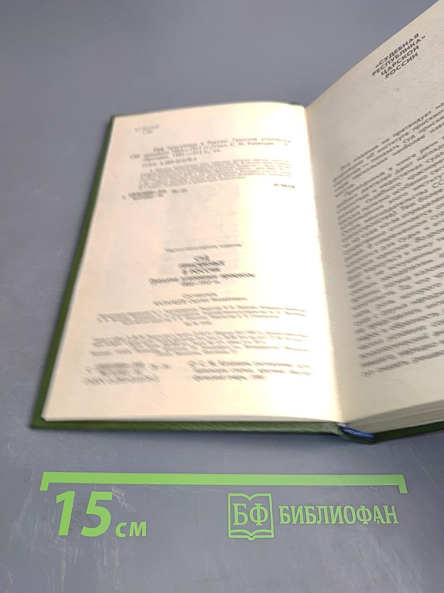 Суд присяжных в России: Громкие уголовные процессы 1864-1917 гг.