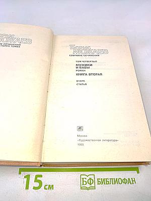Собрание сочинений. Том четвертый. Мужики и бабы. Книга вторая. Очерк. Статья