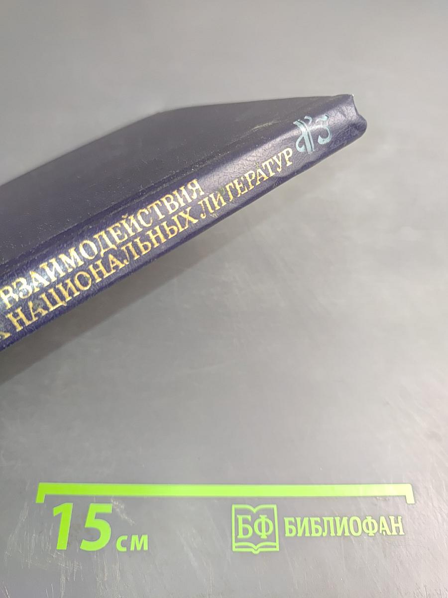 Проблемы взаимодействия советских национальных литератур