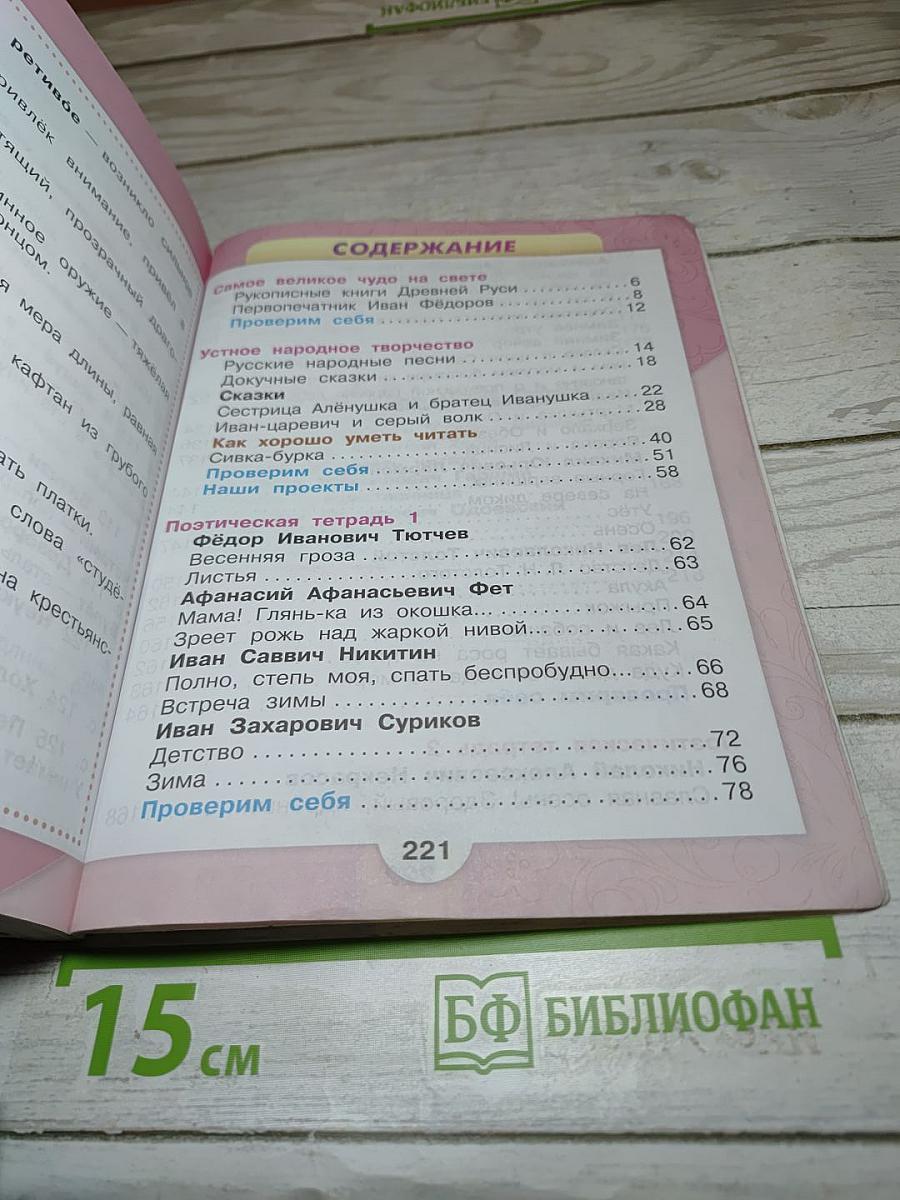Литературное чтение. 3 класс. Часть 1