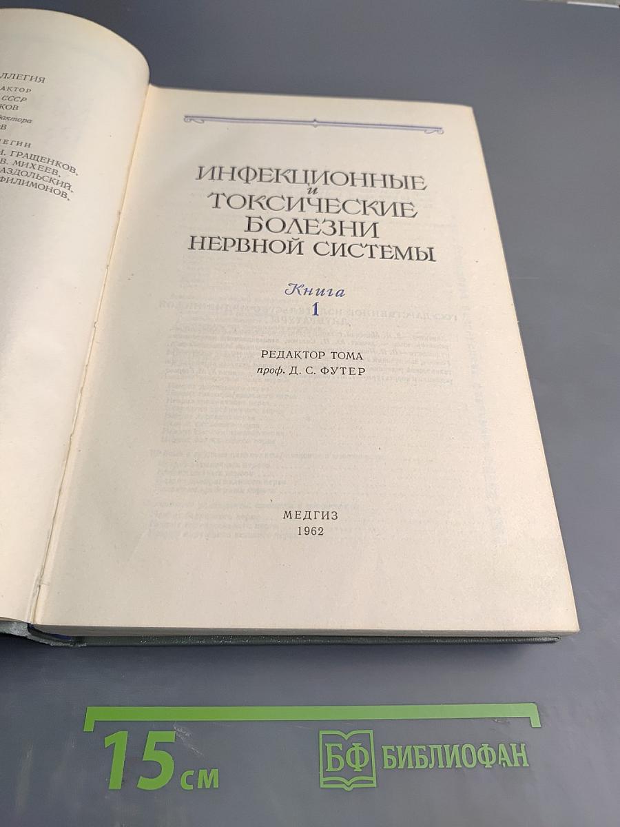 Руководство по неврологии. Инфекционные и токсические болезни нервной системы. Книга 1
