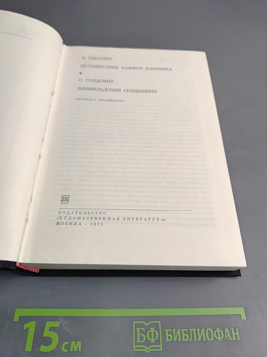 Путешествие Хамфри Клинкера; Векфильдский священник