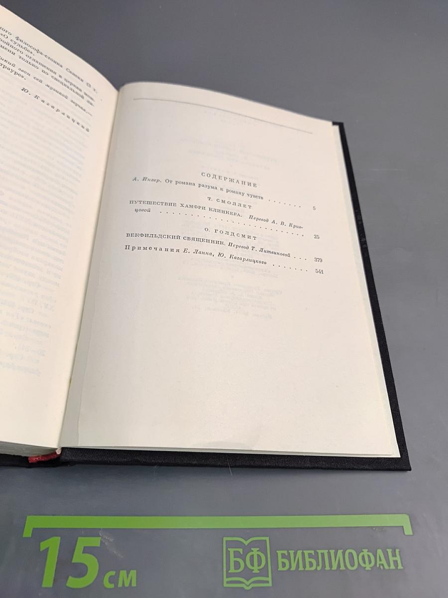 Путешествие Хамфри Клинкера; Векфильдский священник