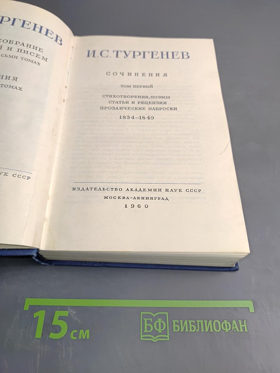 Сочинения. Том первый: Стихотворения, поэмы, статьи и рецензии, прозаические наброски 1834-1849