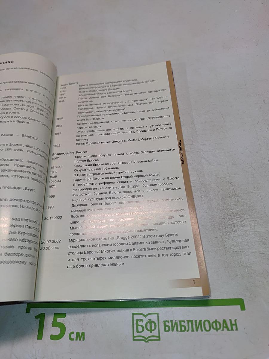 Брюгге. Путеводитель по городу