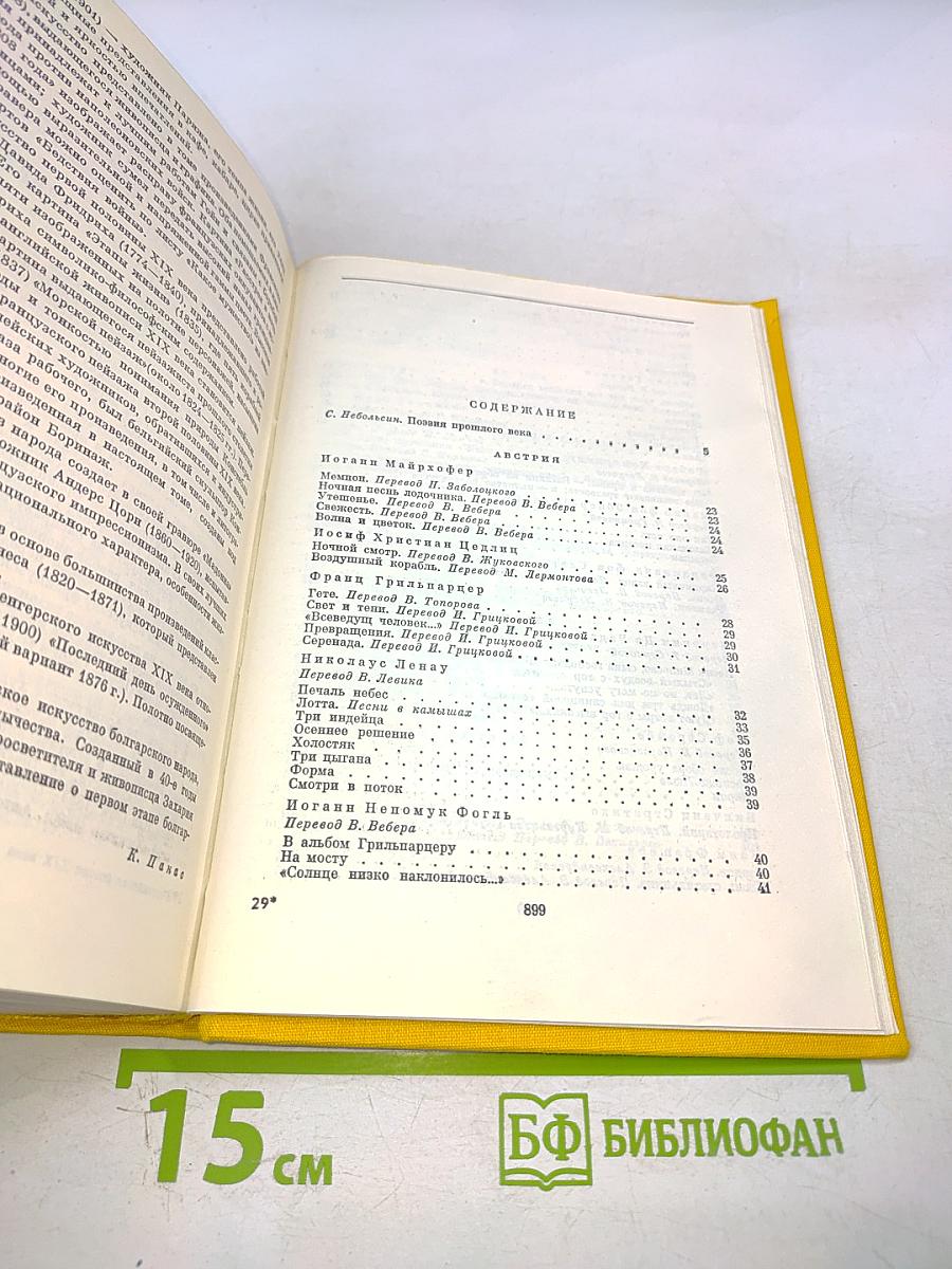 Европейская поэзия XIX века