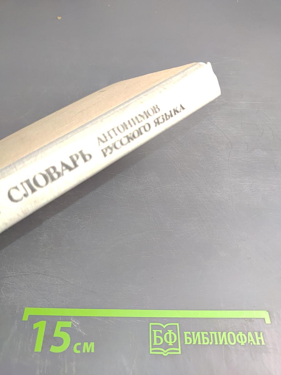 Школьный словарь антонимов русского языка