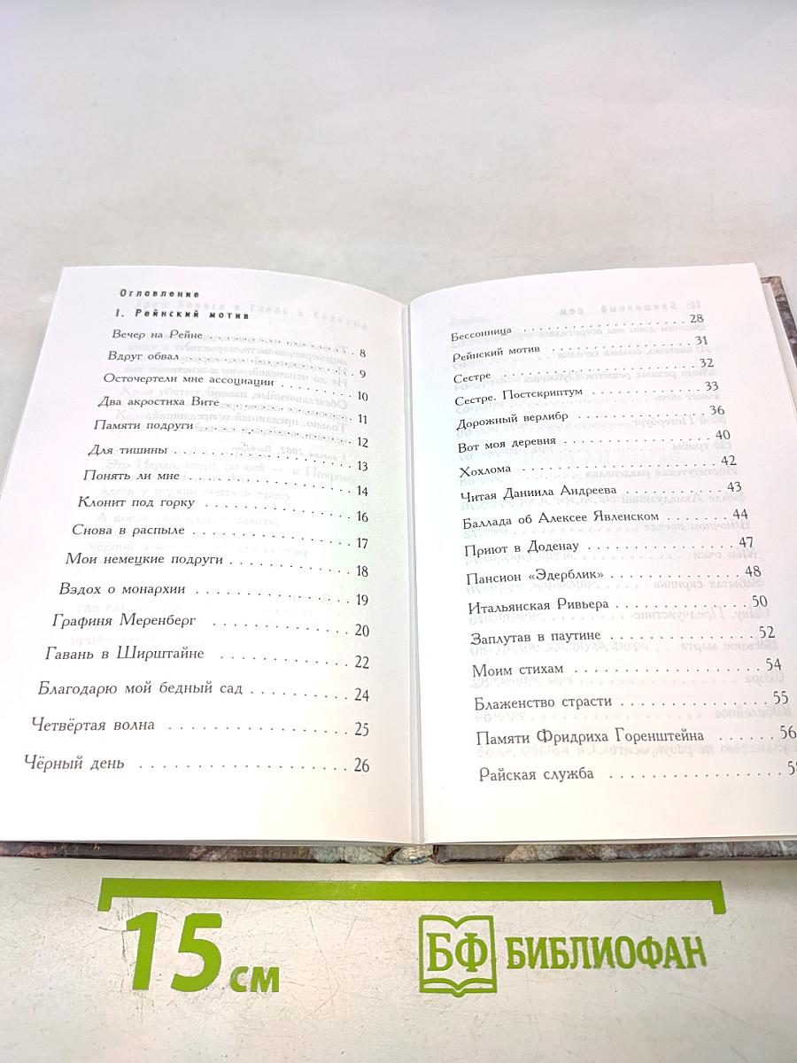 Вечер на Рейне. Стихи